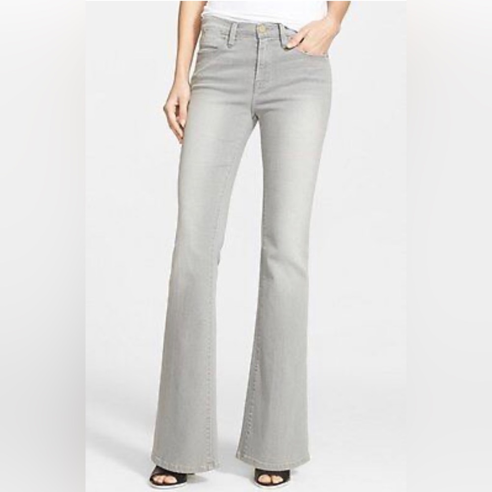 Frame Mid-Rise Wide Leg Denim (26)